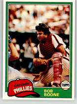 1981 Topps Base Set #290 Bob Boone