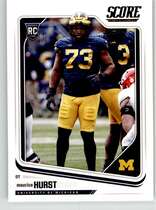 2018 Score Base Set #340 Maurice Hurst