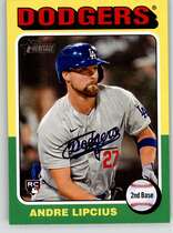2024 Topps Heritage High Number #699 Andre Lipcius