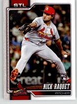 2026 Topps Base Set Series 2 #385 Nick Raquet