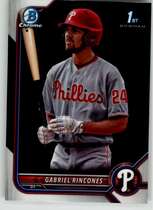 2022 Bowman Chrome Draft #BDC-142 Gabriel Rincones