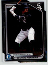 2024 Bowman Chrome Draft #BDC-179 Eduardo Herrera