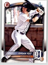 2025 Bowman Draft #BD-162 Jordan Yost