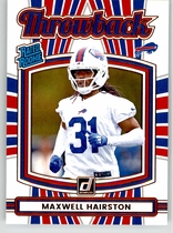 2025 Donruss Rated Rookie Throwback #7 Maxwell Hairston