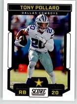2023 Score Base Set #226 Tony Pollard