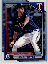 2024 Bowman Chrome Draft Refractor #BDC-172 Brock Porter