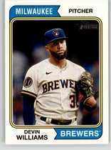 2023 Topps Heritage High Number #656 Devin Williams