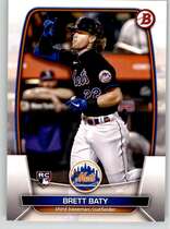 2023 Bowman Base Set #80 Brett Baty