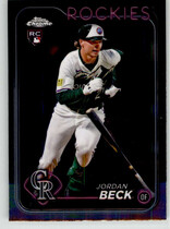 2024 Topps Chrome Update #USC20 Jordan Beck