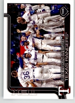 2025 Topps Base Set Series 2 #593 Texas Rangers Team Card