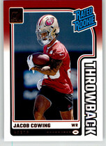 2024 Donruss Rated Rookies Throwback #32 Jacob Cowing
