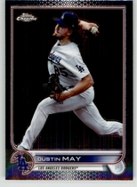 Dustin may bowman ドジャース　ダスティン　メイauto サイン 2018 Bowman - Prospect Autographs Dustin May #PA-DM Purple