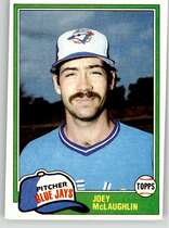 1981 Topps Base Set #248 Joey McLaughlin