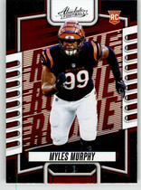 2023 Panini Absolute (Retail) #159 Myles Murphy