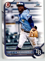 2022 Bowman Prospects #BP-99 Alejandro Pie