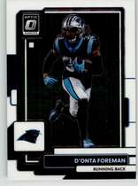 2022 Donruss Optic #28 Donta Foreman
