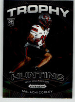 2024 Panini Prizm Draft Picks Trophy Hunting #14 Malachi Corley