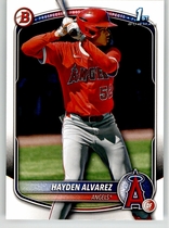 2025 Bowman Prospects #BP-12 Hayden Alvarez