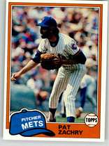 1981 Topps Base Set #224 Pat Zachry