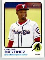 2022 Topps Heritage Minor League #97 Orelvis Martinez