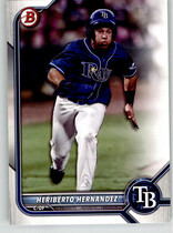 2022 Bowman Prospects #BP-143 Heriberto Hernandez