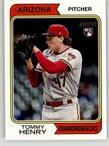 2023 Topps Heritage #147 Tommy Henry