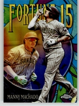 2025 Topps Chrome Update Fortune 15 #F15-4 Manny Machado