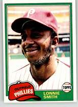 1981 Topps Base Set #317 Lonnie Smith