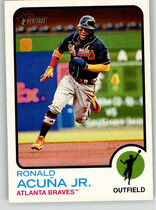 2022 Topps Heritage #223 Ronald Acuna Jr.
