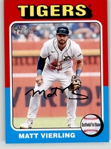 2024 Topps Heritage #231 Matt Vierling