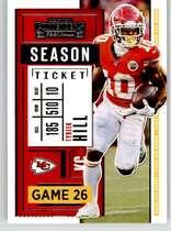 2020 Panini Contenders #3 Tyreek Hill