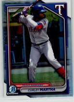 2024 Bowman Chrome Draft Refractor #BDC-165 Curley Martha