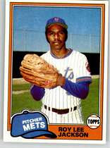 1981 Topps Base Set #223 Roy Lee Jackson