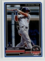 2023 Panini USA Baseball Stars & Stripes (Optichrome) #42 Maxwell Clark