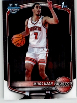 2025 Bowman Chrome Prospects #BCP-40 Milos Uzan