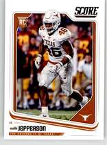 2018 Score Base Set #343 Malik Jefferson