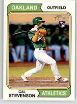 2023 Topps Heritage #176 Cal Stevenson