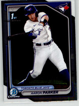 2024 Bowman Chrome Draft #BDC-160 Aaron Parker