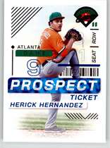 2024 Panini Prospect Edition Prospect Ticket #125 Herick Hernandez
