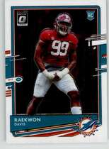 2020 Donruss Optic #134 Raekwon Davis