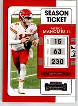 2021 Panini Contenders #47 Patrick Mahomes