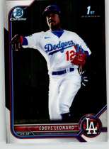 2022 Bowman Chrome Prospects #BCP-57 Eddys Leonard