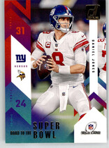 2023 Donruss Road to the Super Bowl #4 Daniel Jones