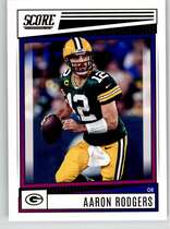 2022 Score Base Set #96 Aaron Rodgers