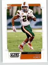 2019 Score Base Set #418 Travis Homer