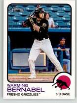 2022 Topps Heritage Minor League #126 Warming Bernabel