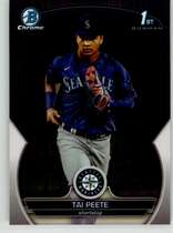 2023 Bowman Chrome Draft #BDC-28 Tai Peete