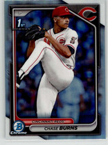 2024 Bowman Chrome Draft Refractor #BDC-55 Chase Burns