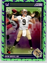 2024 Score Score-A-Treat Green Bats #206 Drew Brees