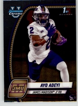 2024 Bowman Chrome University #18 Ayo Adeyi